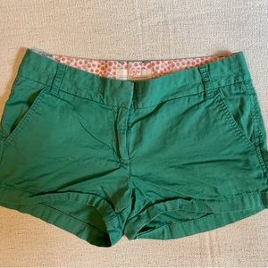 j crew 3in cotton chino